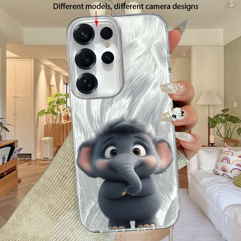 1pc Silvery For Samsung Galaxy A21s Phone Cases