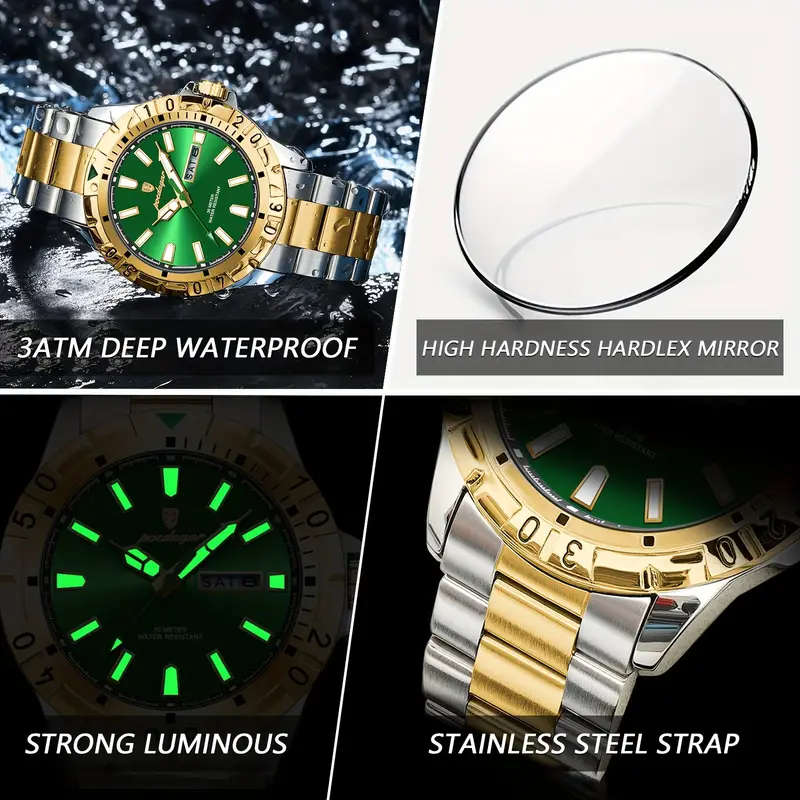 Poedagar Mens luxury watch