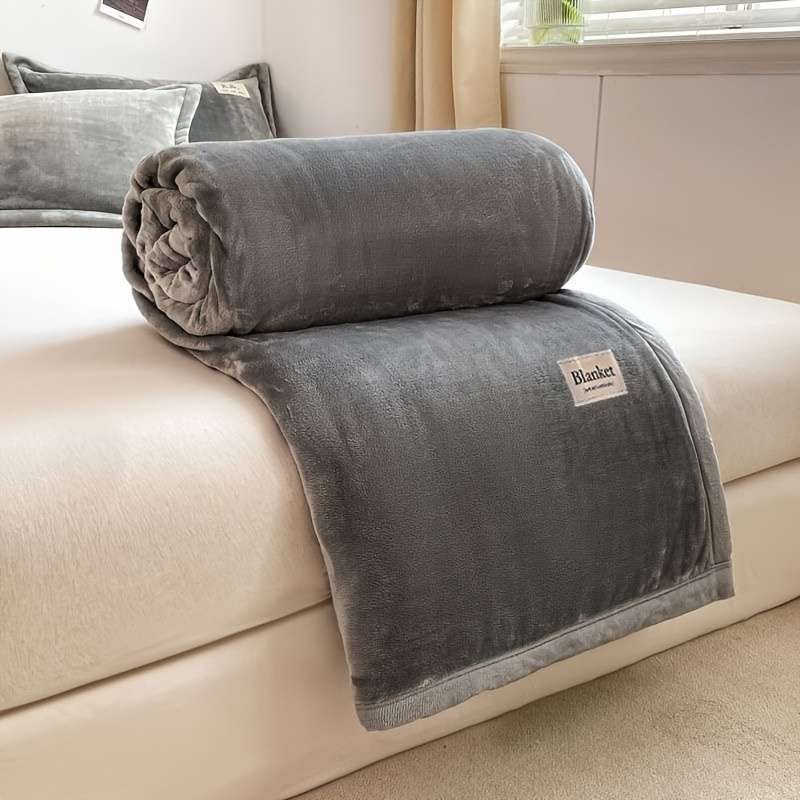 1ps Blanket Color Coffee Color size 100x150cm