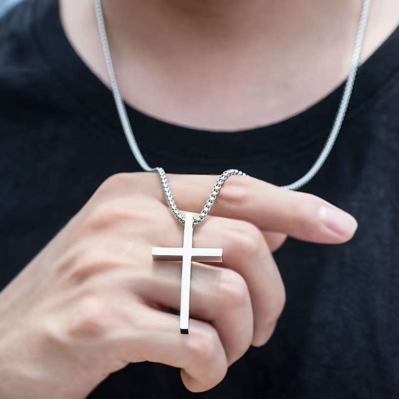 1 Piece Cross Jesus Theme Pendant