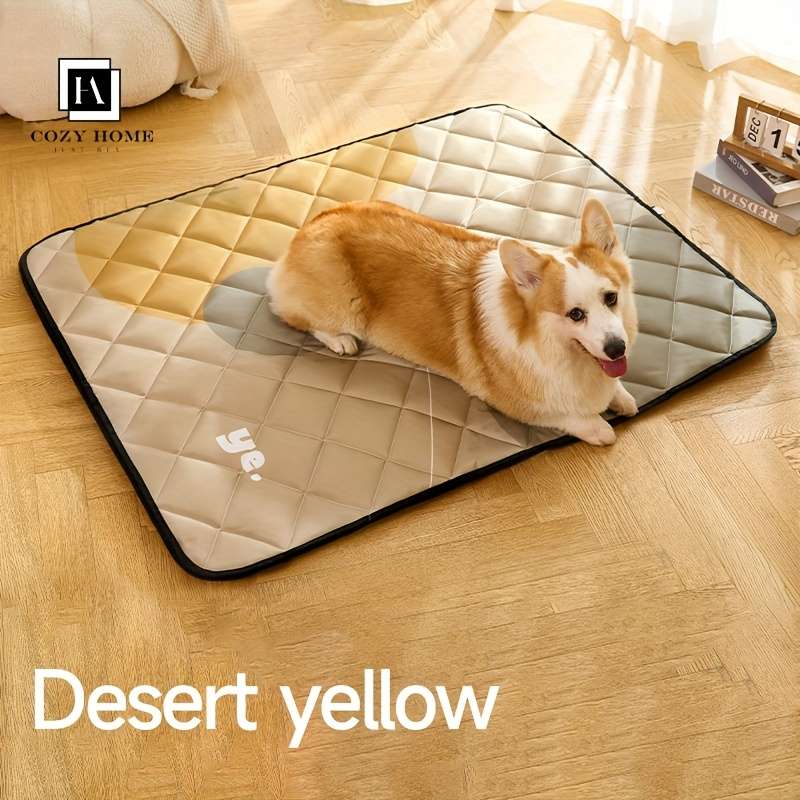 1piece Coffee Color Cooling Pad
