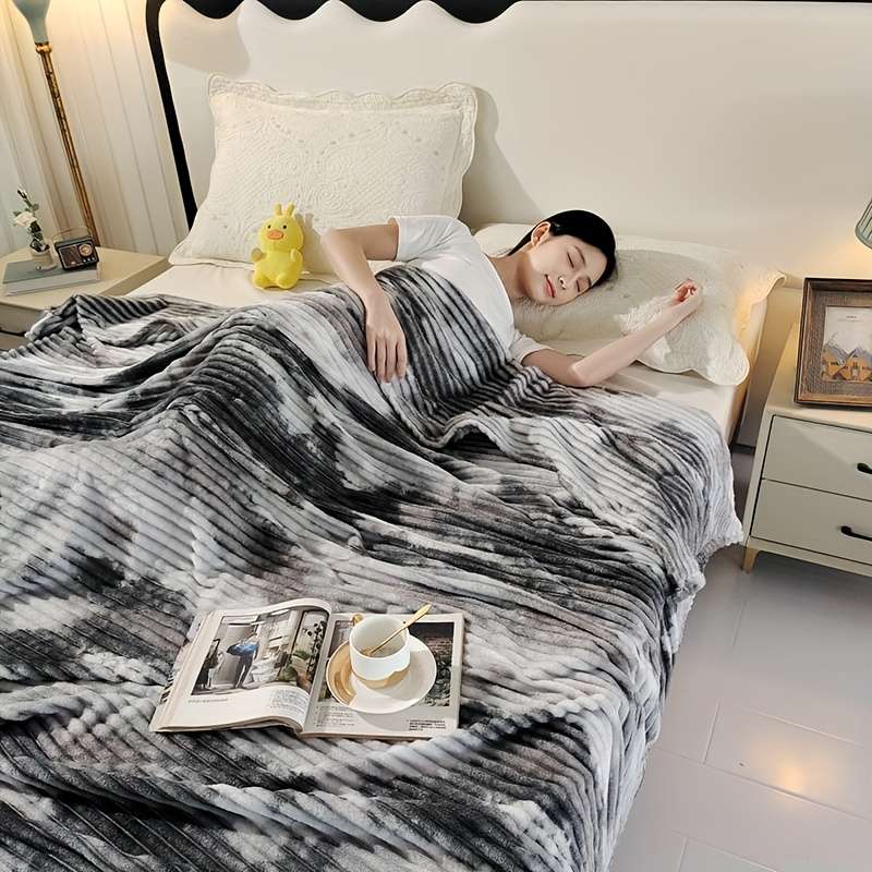 1ps Blanket Color Snowy Gray size 70cmx100cm