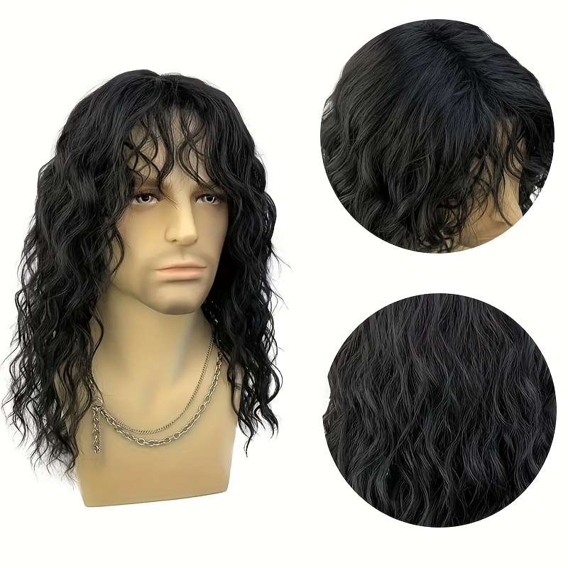1Pc Black Fashion Design Wig