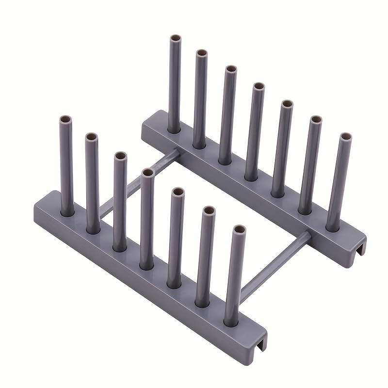 1pc Sleek Design Stainless Steel Kitchen Organizer Pot Lid Spoon Holder Rack Detachable Cook