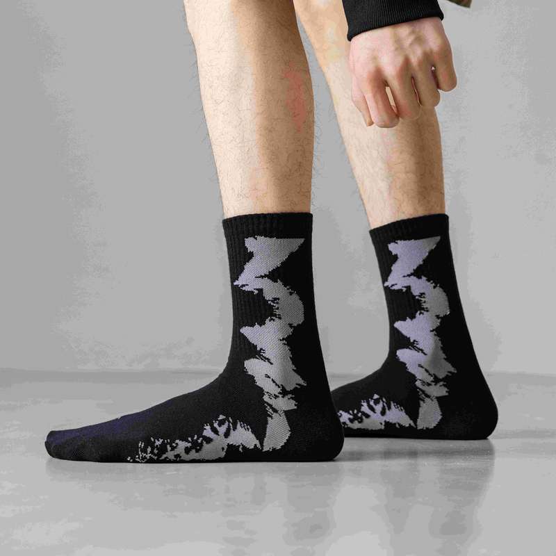 1 Pair Orange  Socks
