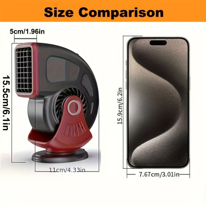 1pc Black  Heater