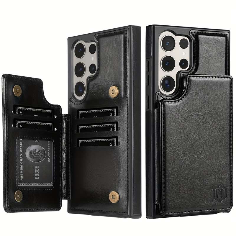 1pc Black For Samsung Galaxy S25 Ultra Phone Cases
