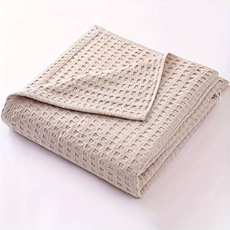 1ps Blanket Color Bean Paste Pink size 99.82x149.86cm