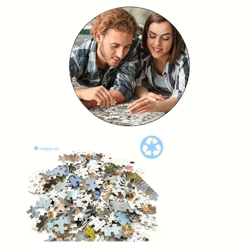 1000pcs Insect World Puzzles Thick and Durable Seamless Jigsaw Puzzles for Adults P