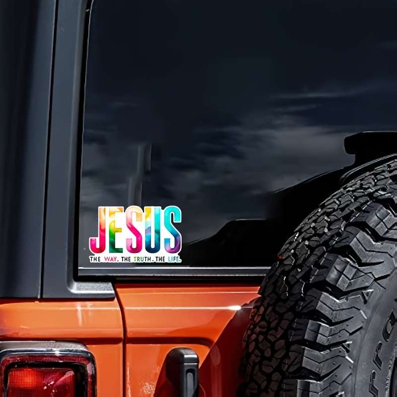 1pc Jesus Christian Themed Stickers