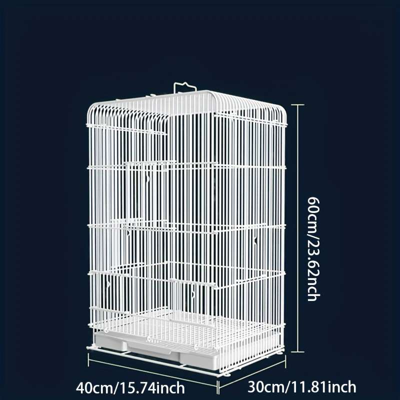 1pc Yellow 2 Grids (without Wheels) Pet Cage