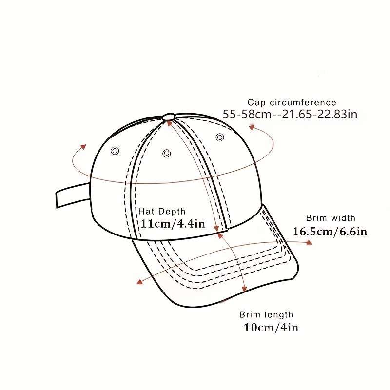 1pc Embroidery Baseball Cap Outdoor Sports Striped Cap Casual Hip Hop Flame Cap