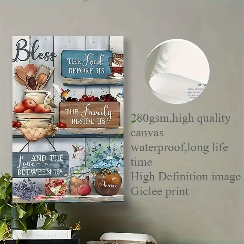 1pc Modern Abstract Canvas Painting Unframed Poster for Valentine's Day Luxurious Home Decor for Liv