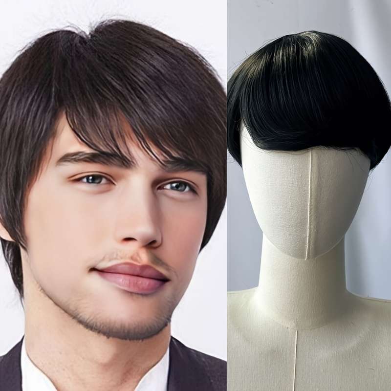 1Pc Light Brown 20.32cm Fashion Design Wig