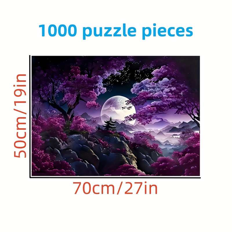1000 Piece Paper Jigsaw Puzzle For Adults