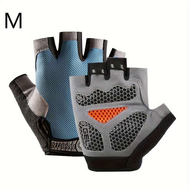 1 Pair Green Size M Outdoor Sports Gloves