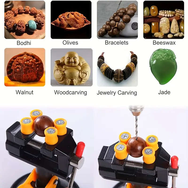 1pc Mini Table Vise Clamp 360 Suction Vice Clamp Drill Press Vise Table Bench Vice Craft Vise DIY