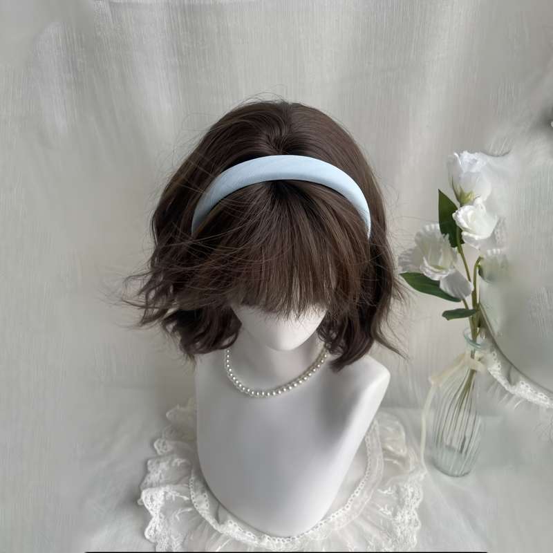 1Pc Cool Brown 30.48cm Fashion Design Wig