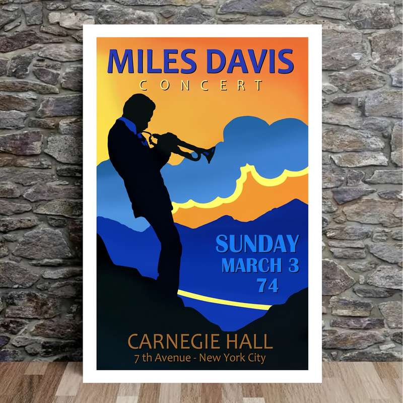 1pc Concert Poster Hd Canvas Print Wall Art 12x18 Inch