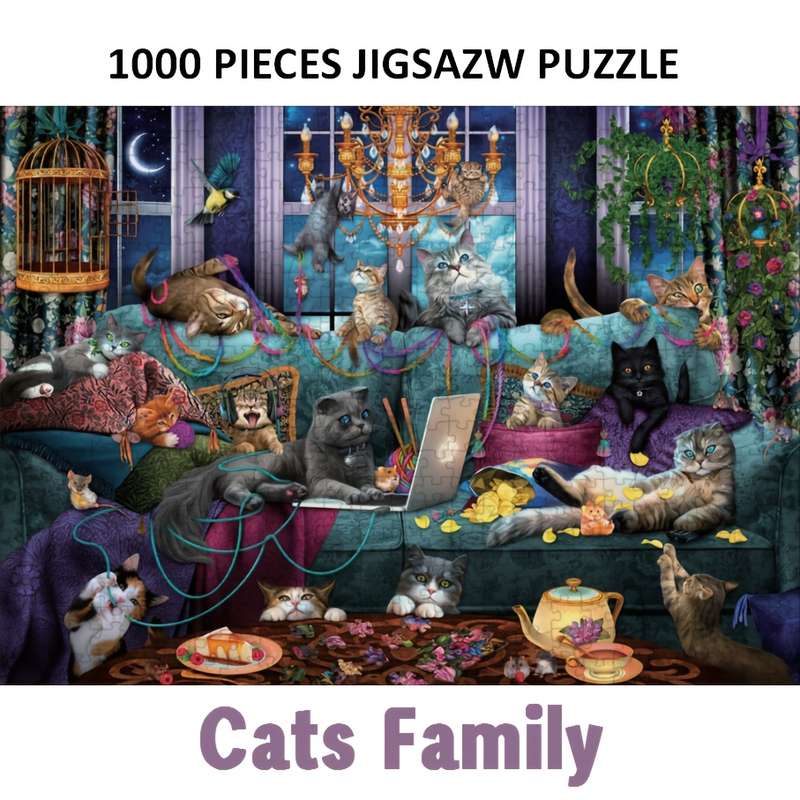 1000 Piece Paper Jigsaw Puzzle For Adults