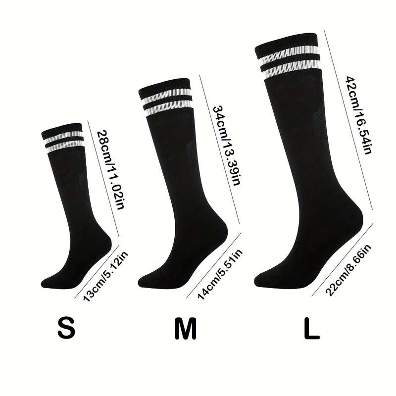1 Pair Blue Size M Socks
