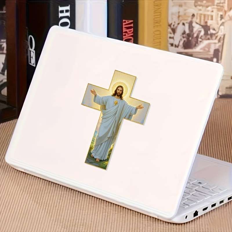 1pc 15.24cm Jesus Christian Themed Stickers