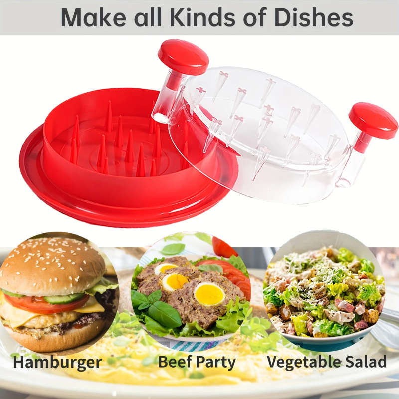 1Pc Manual Food Chopper And Cutter Easy Twist Shred And Dice Color Sent Randomly