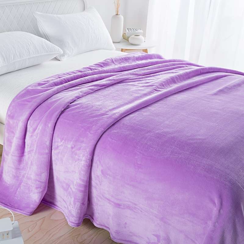 1ps Blanket Color Bright Green size 70x100