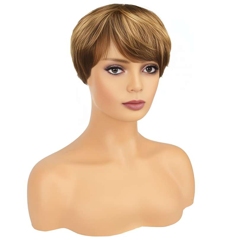 1Pc Mixed Color 20.32cm Fashion Design Wig