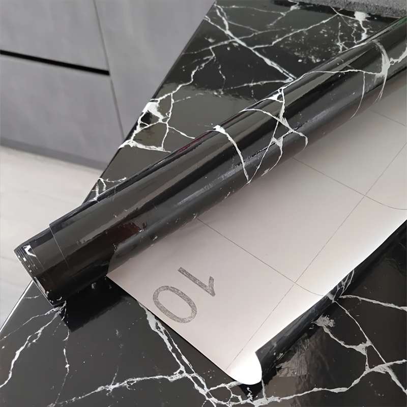 1PC Wall StickersRhineStOne Black40x100cm