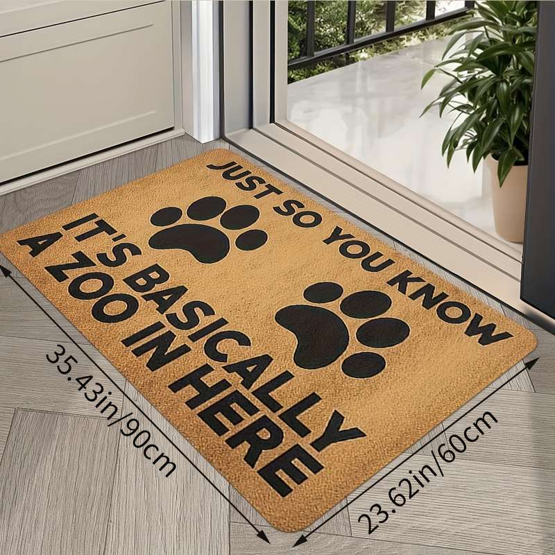 1Pc 50cm 19.68x80cm 31.49inch Floor Mat