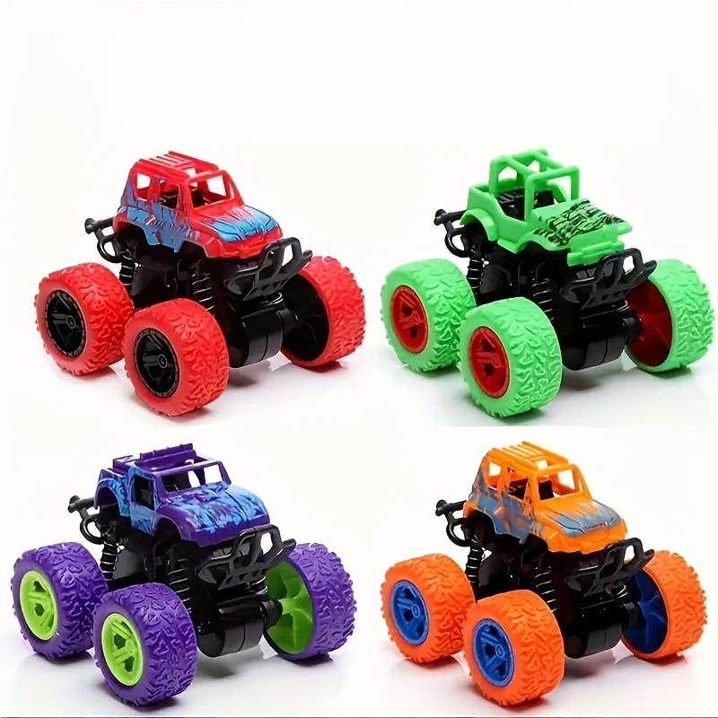 1pc Inertia Off-Road Toy Super-Durable Climbing Car Model Car for Youngsters Four-Wheel Drive Boy To