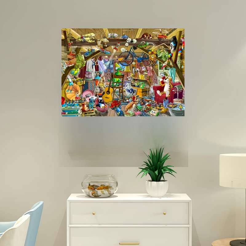 1000 Piece Mini Paper Jigsaw Puzzle