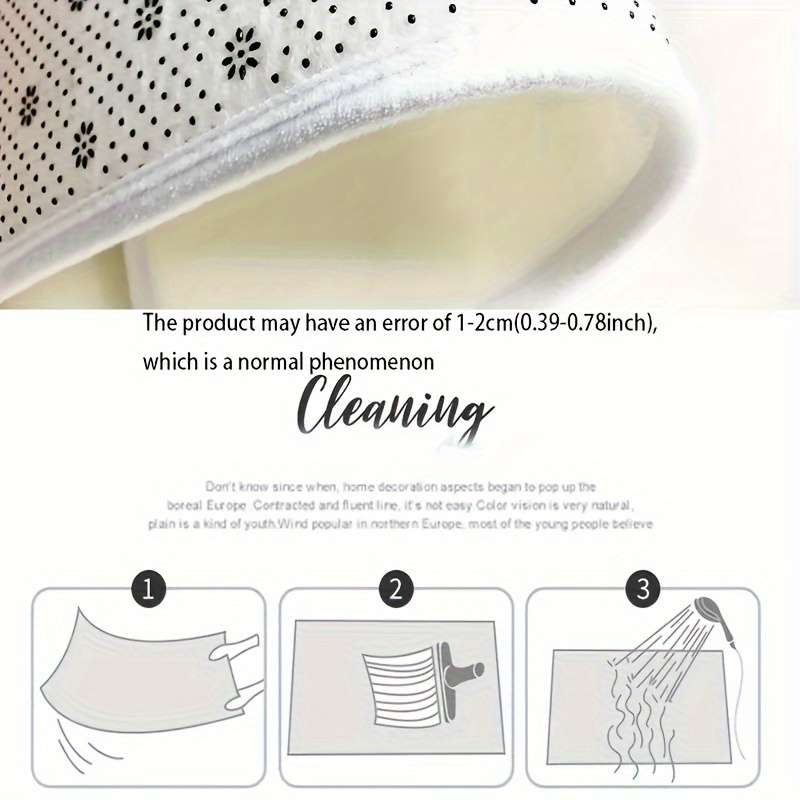 1Pc 40x60cm Floor Mat
