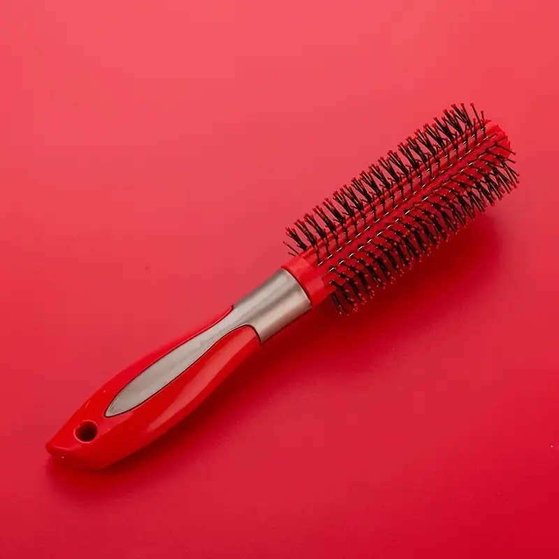 5pcs Professional Hair Brush Set for Normal Hair Rubber Bristle Styling Combs