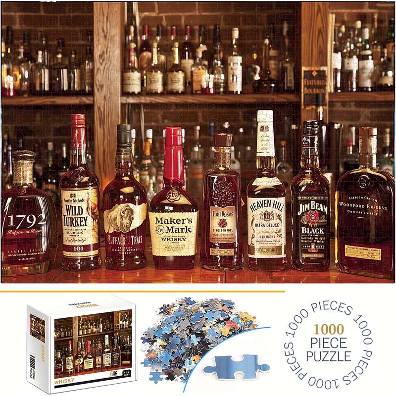 1000 Piece Mini Paper Jigsaw Puzzle