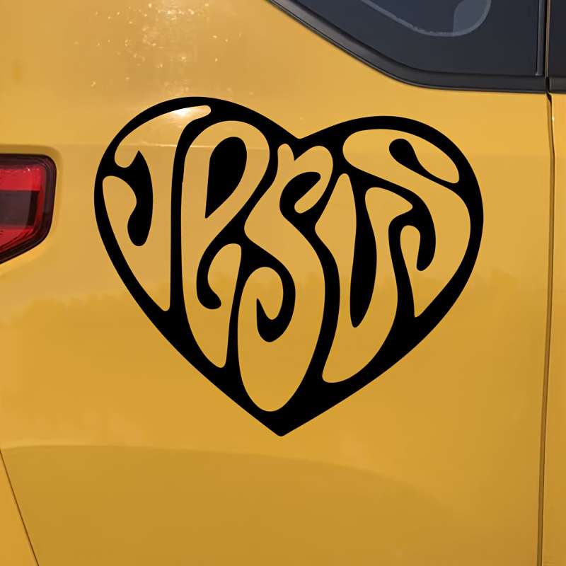 1pc Jesus Heart 20X16.9CM Jesus Christian Themed Stickers