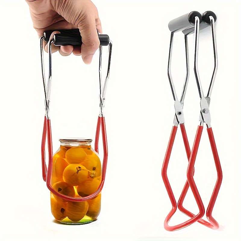 1pc Canning Tong Home Premium One Handed Canning Kit Jar Lifter Canning Tongs Mason Jar