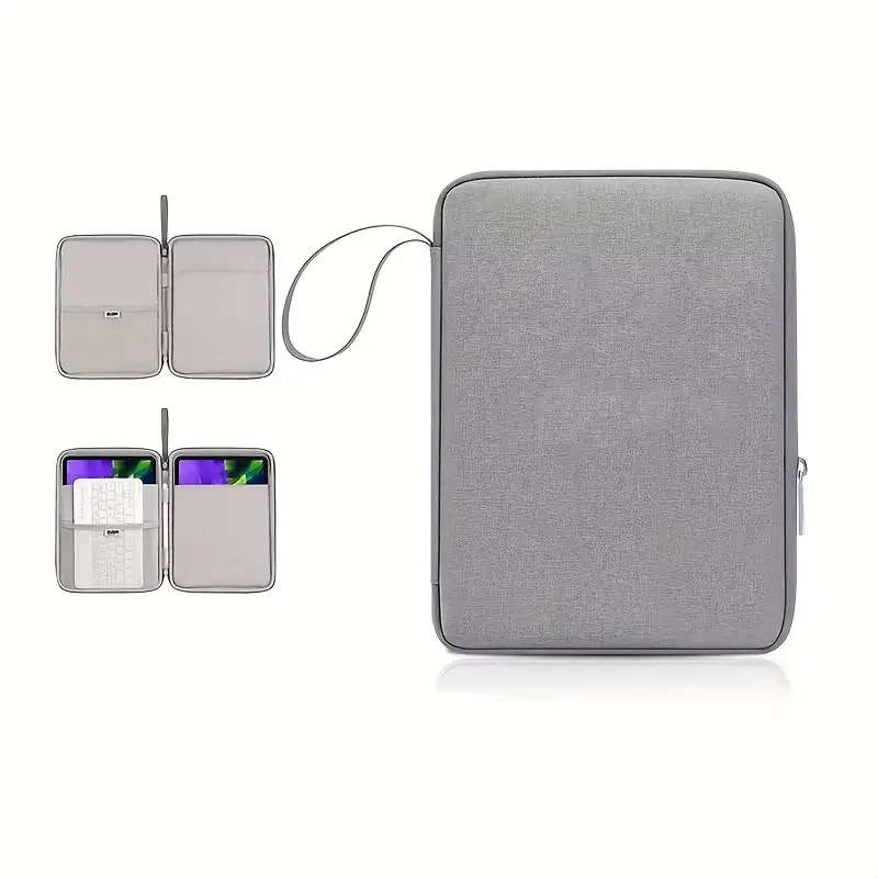 1pc Tablet Storage Bag Protective Sleeve Laptops Durable Carrying Case 24x31cm