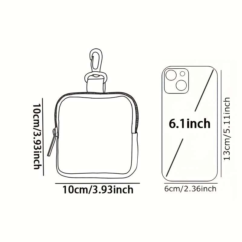 1pc Chic Maple Leaf Kitten Print Coin Purse Spacious Zippered Wallet with Key Holder Ideal Gif