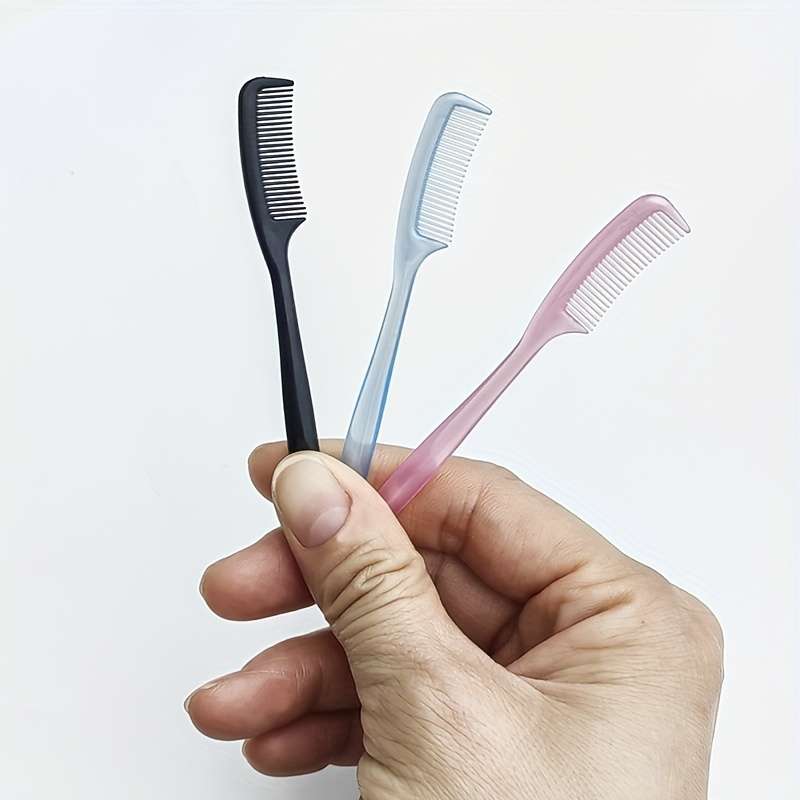 3 Piece Assorted Colors Set Pet Comb