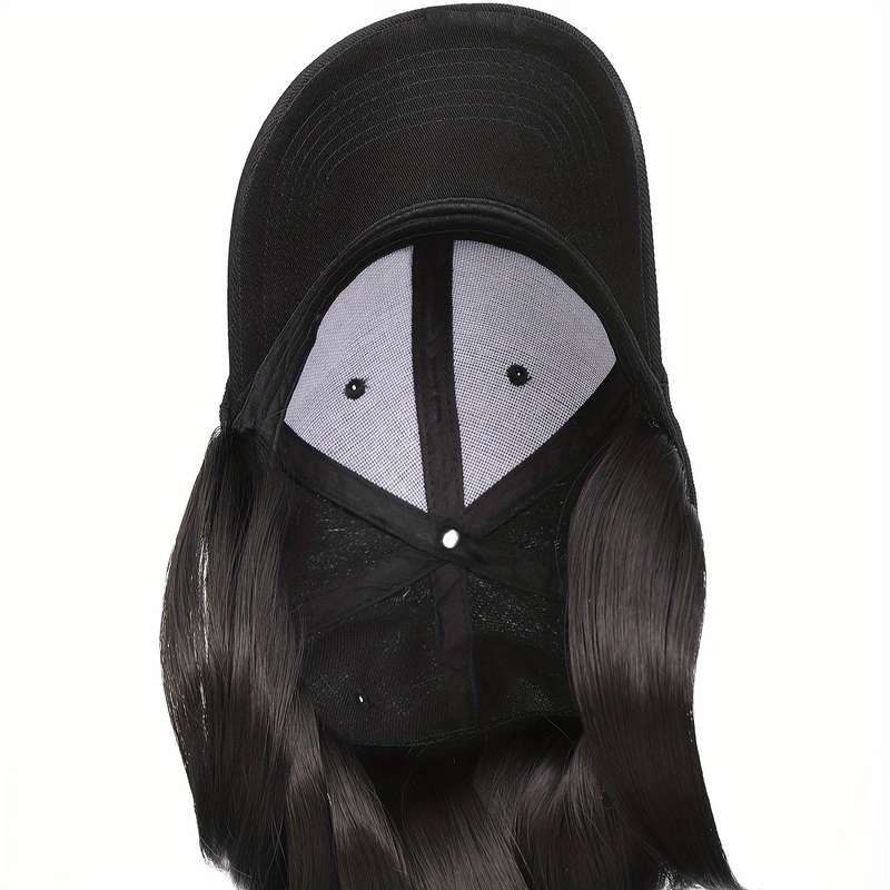1Pc Black 30.48cm Fashion Design Wig