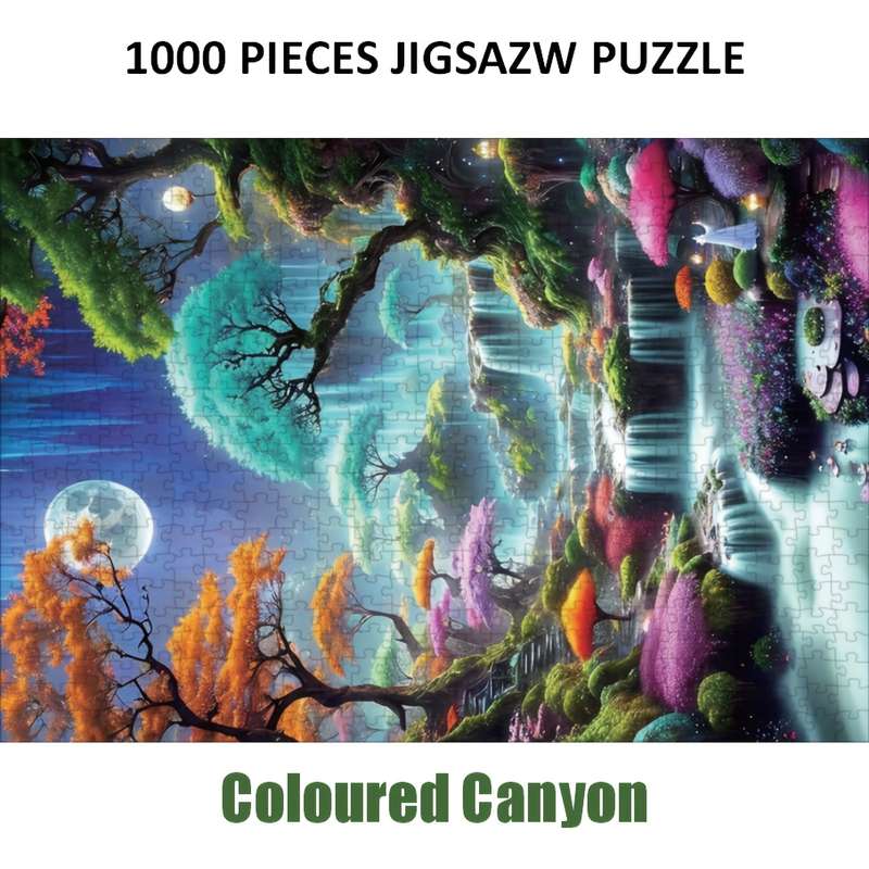 1000 Piece Paper Jigsaw Puzzle For Adults