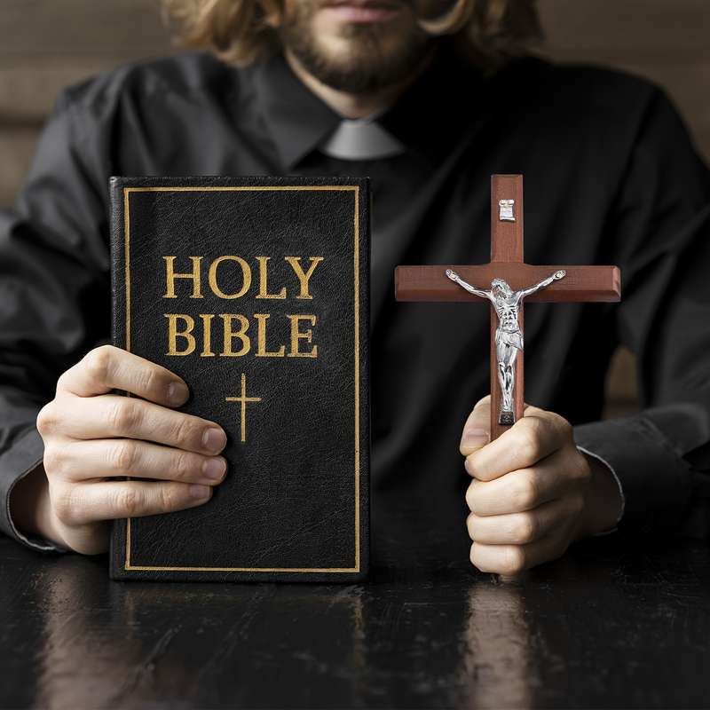 A Set Jesus Theme Pendant