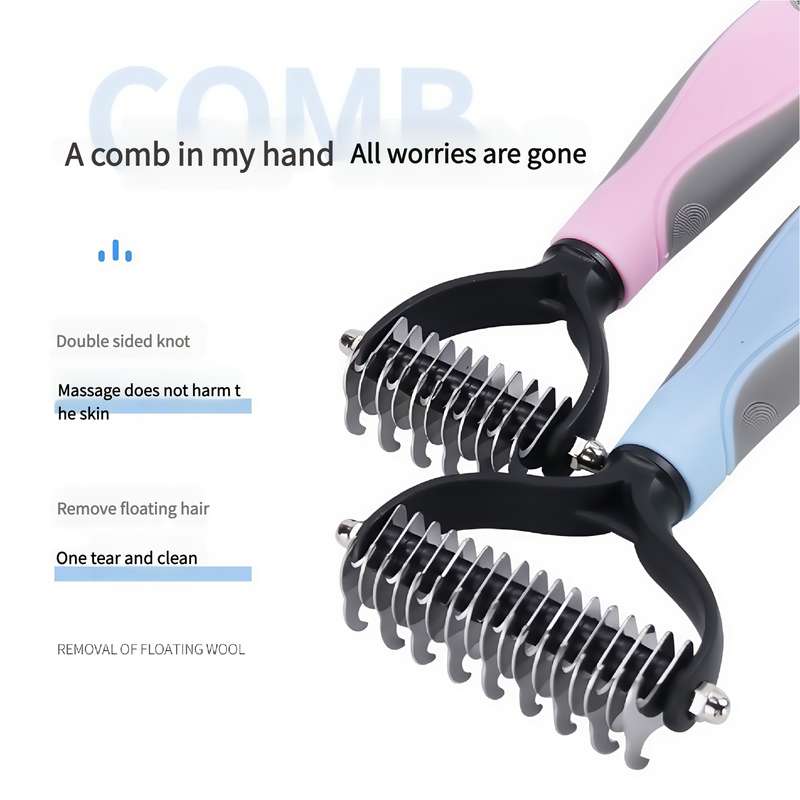 1pc Blue LargePet Comb