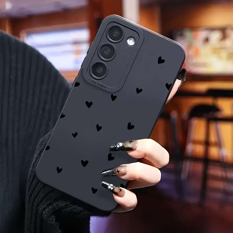 1pc Black For Samsung Galaxy A55 5G Phone Cases