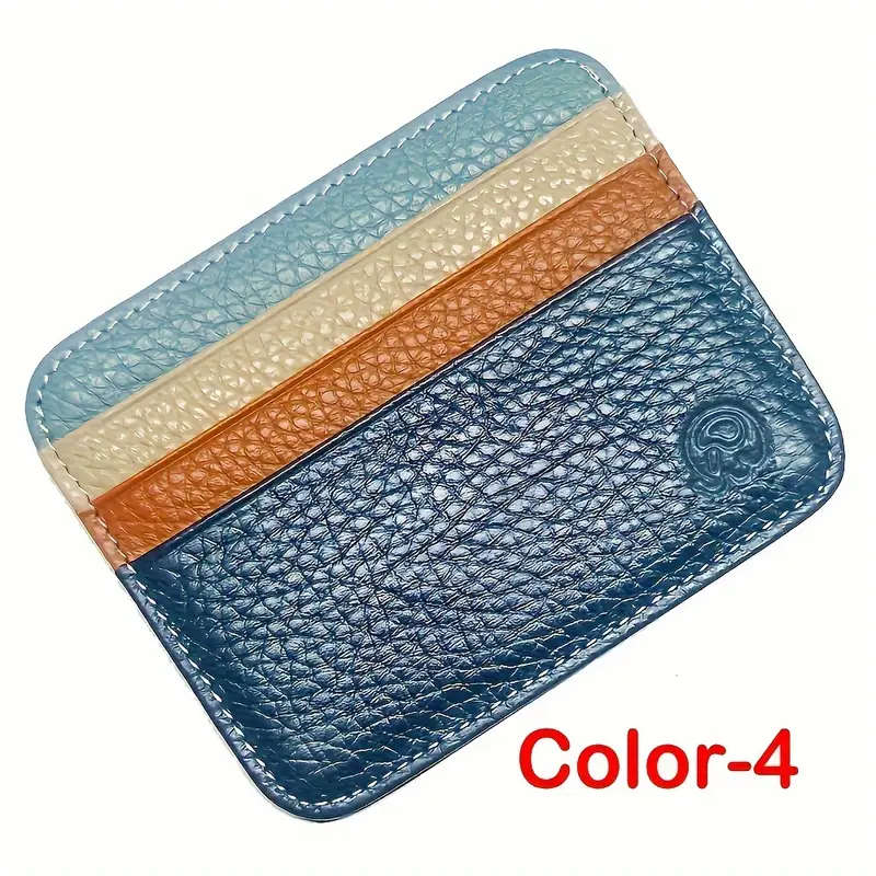 Geniune Leather Credit Card Holder Anti-theft Wallet