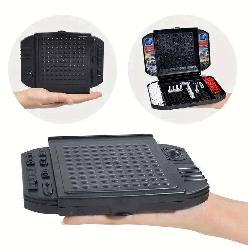 1pc Two-player Table Game interesting Black Warship Sea Ship Board Game Toys gaming gift