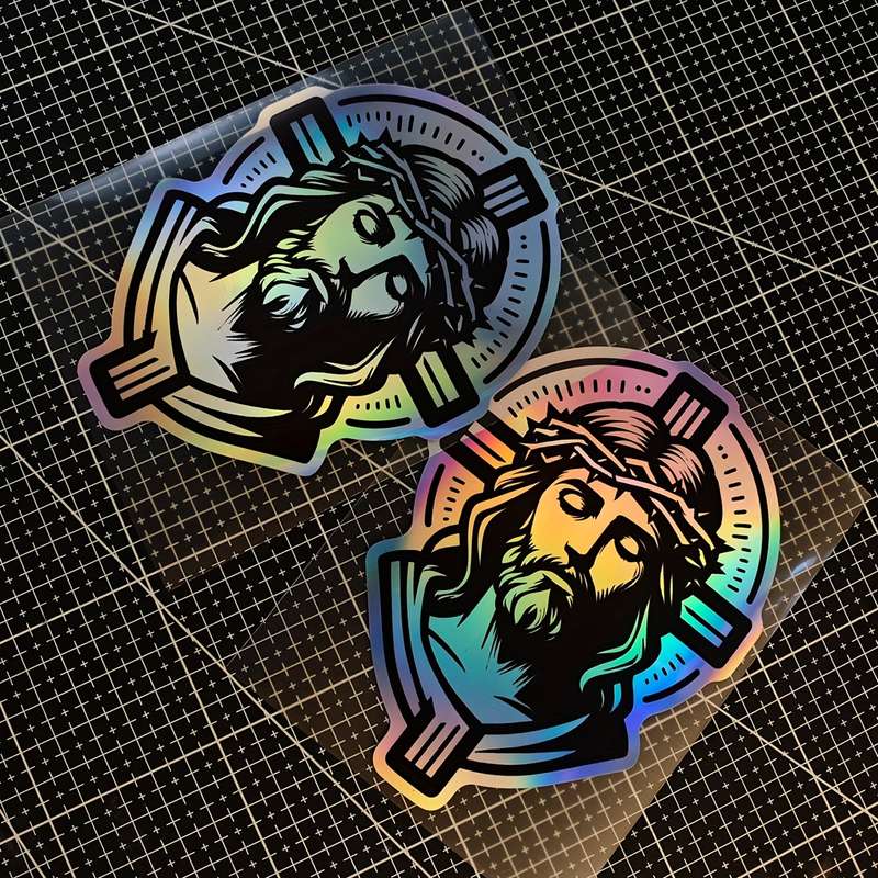 1pc  Jesus Christian Themed Stickers