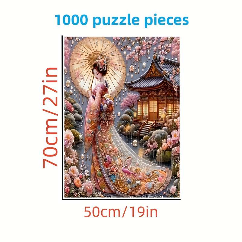 1000 Piece Mini Paper Jigsaw Puzzle